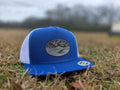 SAHC royal/white classic 5 panel trucker hat
